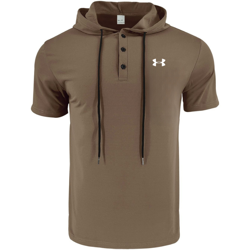 Men's Performance Short-Sleeve Hoodie
