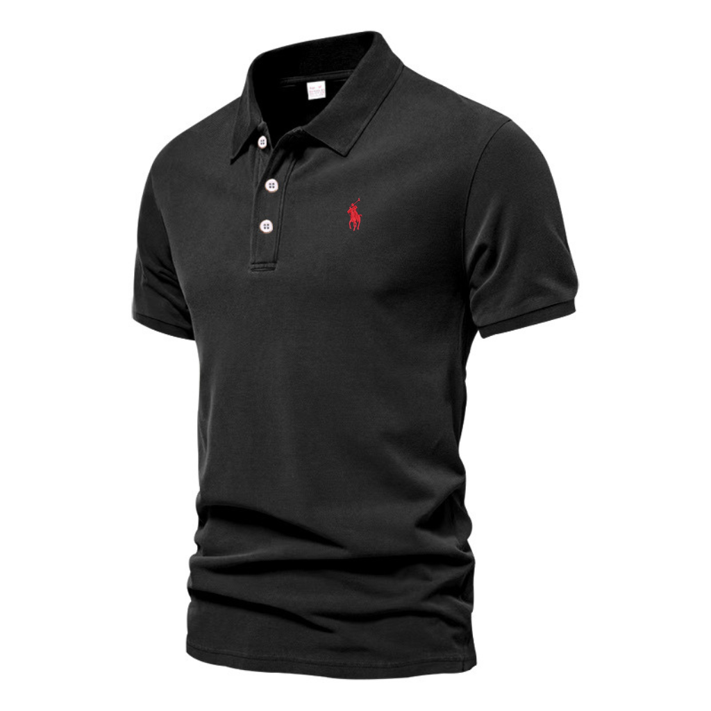 Men's Classic Embroidered Polo Shirt
