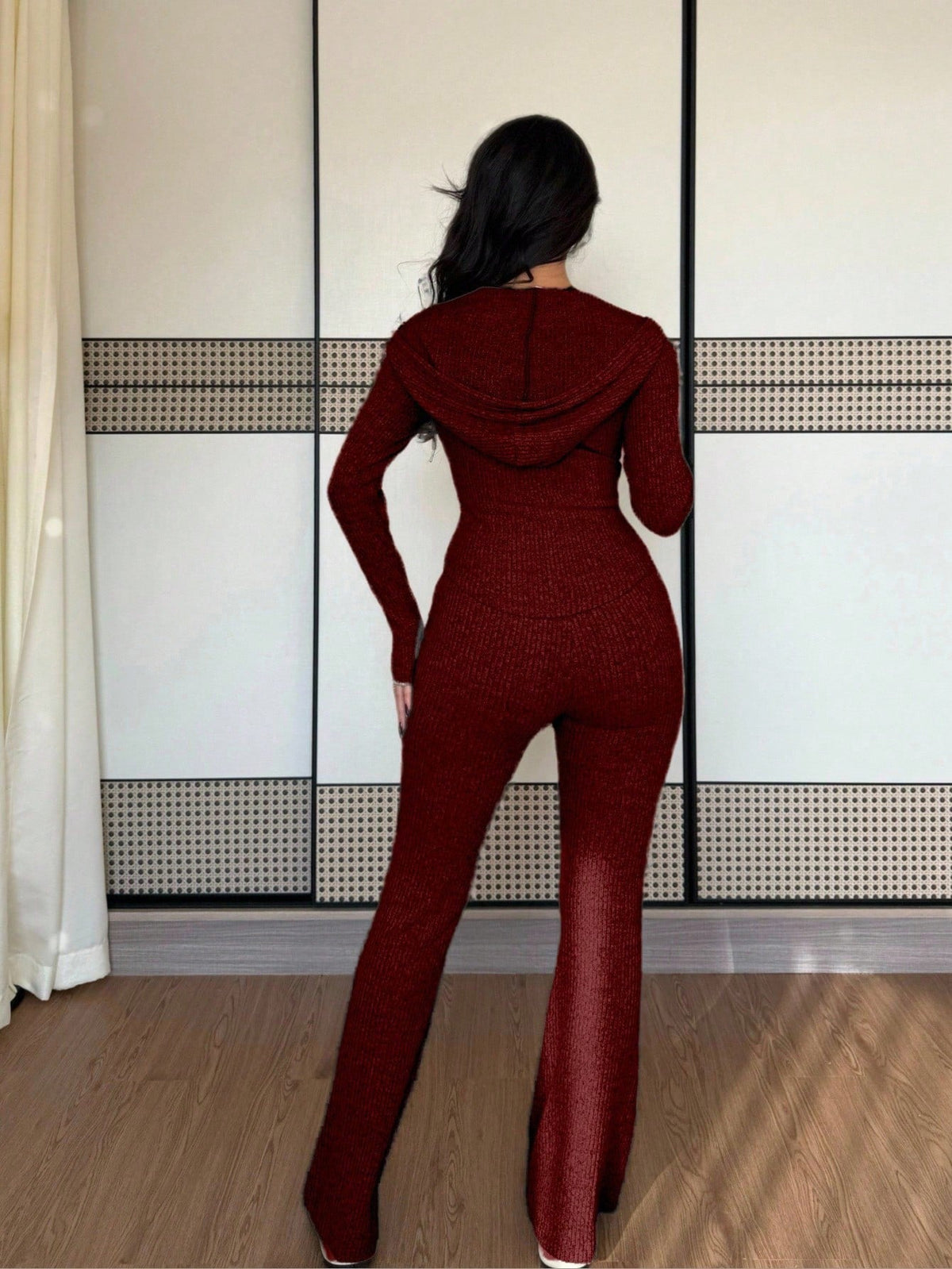 Women’s Luxe Velvet 2-Piece Hoodie Set