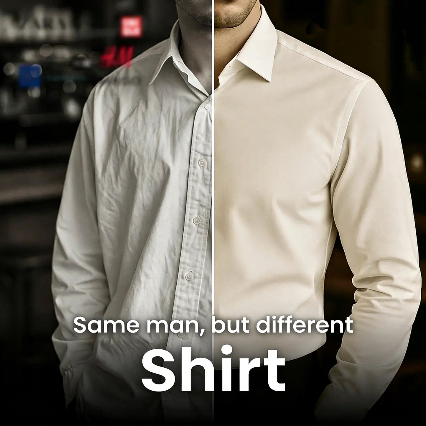 Men's Wrinkle-Free Shirt - Easy-Care Comfort