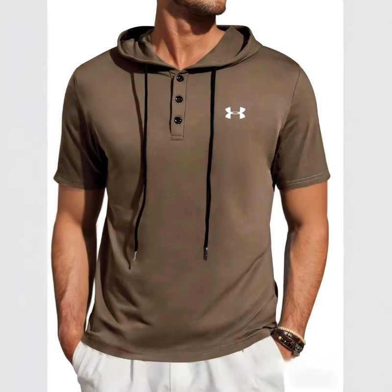 Men's Performance Short-Sleeve Hoodie