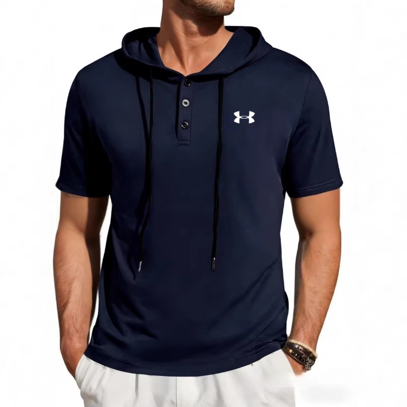 Men's Performance Short-Sleeve Hoodie