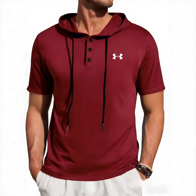 Men's Performance Short-Sleeve Hoodie