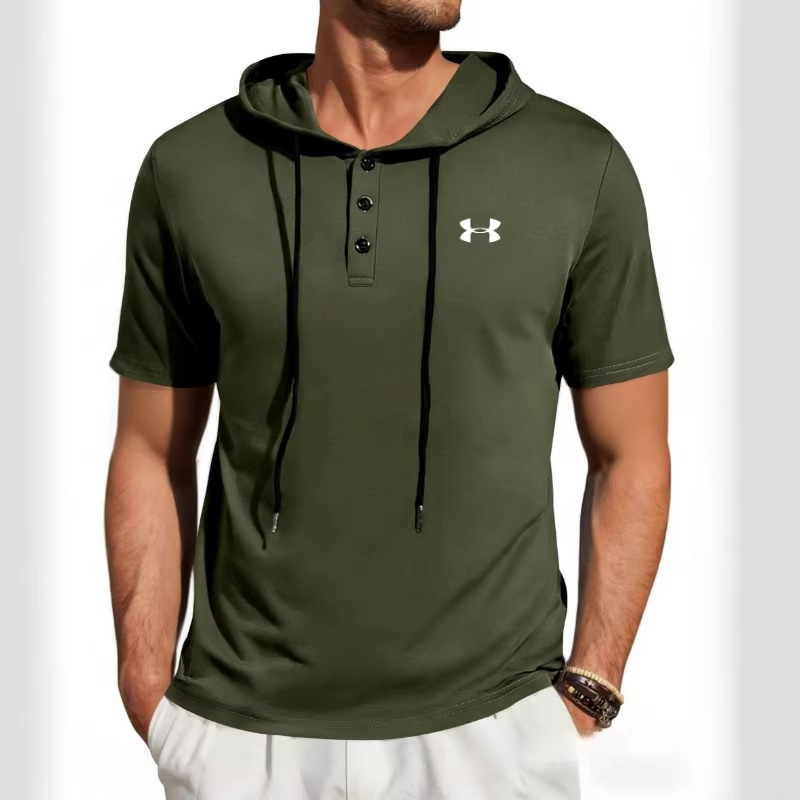 Men's Performance Short-Sleeve Hoodie
