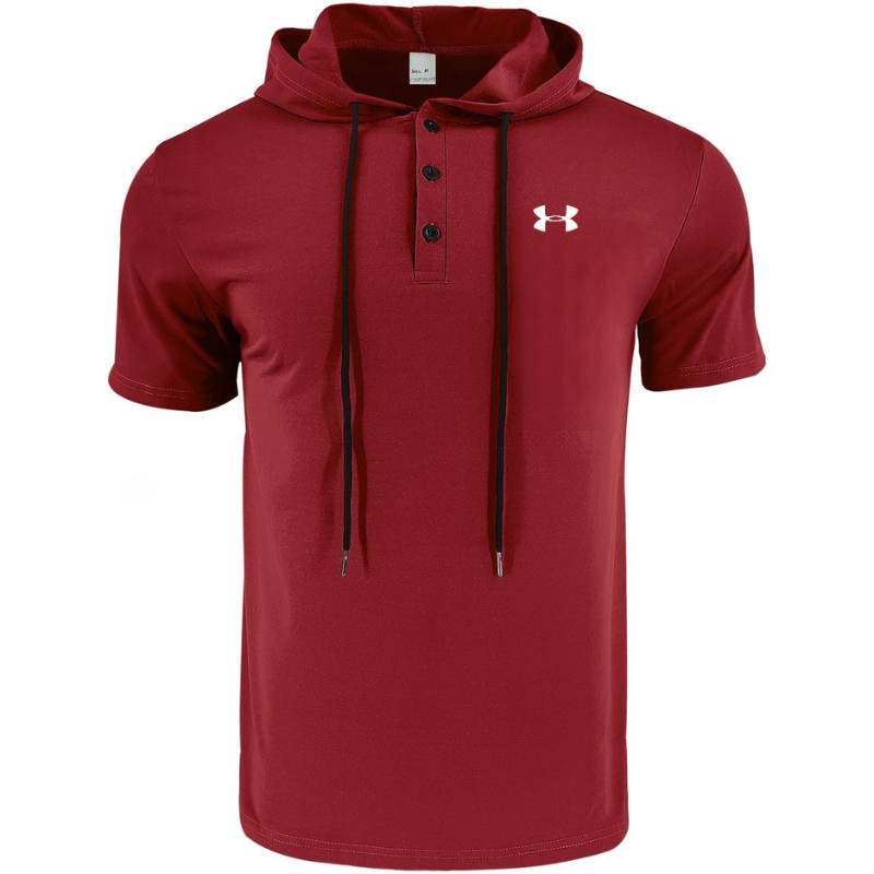 Men's Performance Short-Sleeve Hoodie