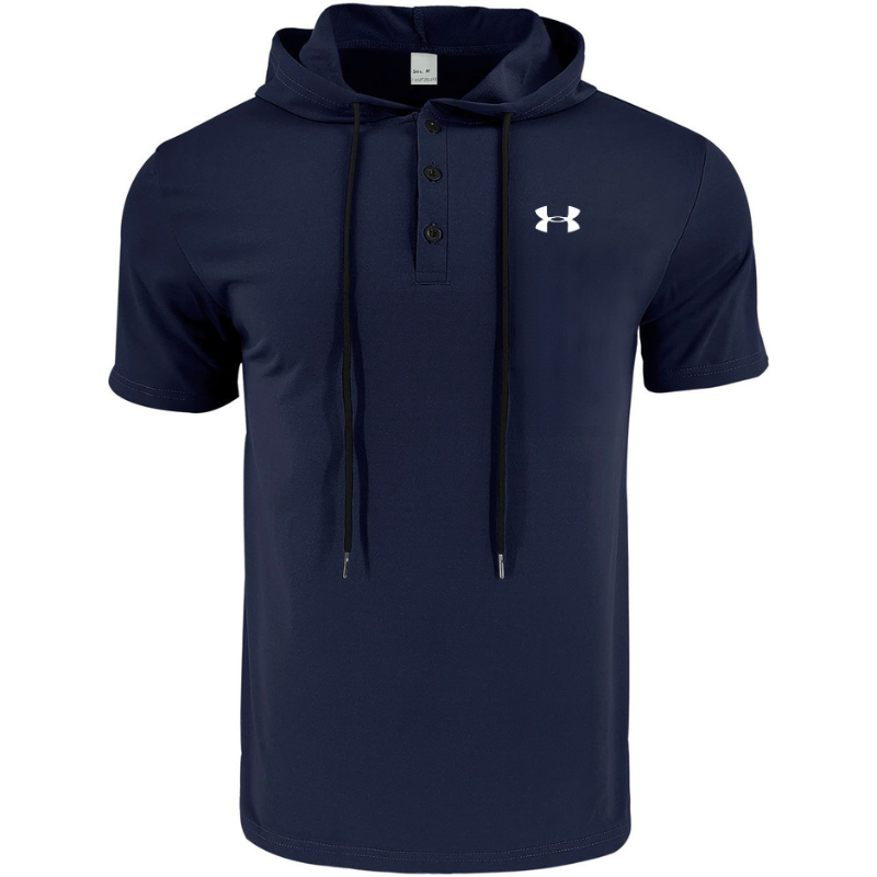 Men's Performance Short-Sleeve Hoodie