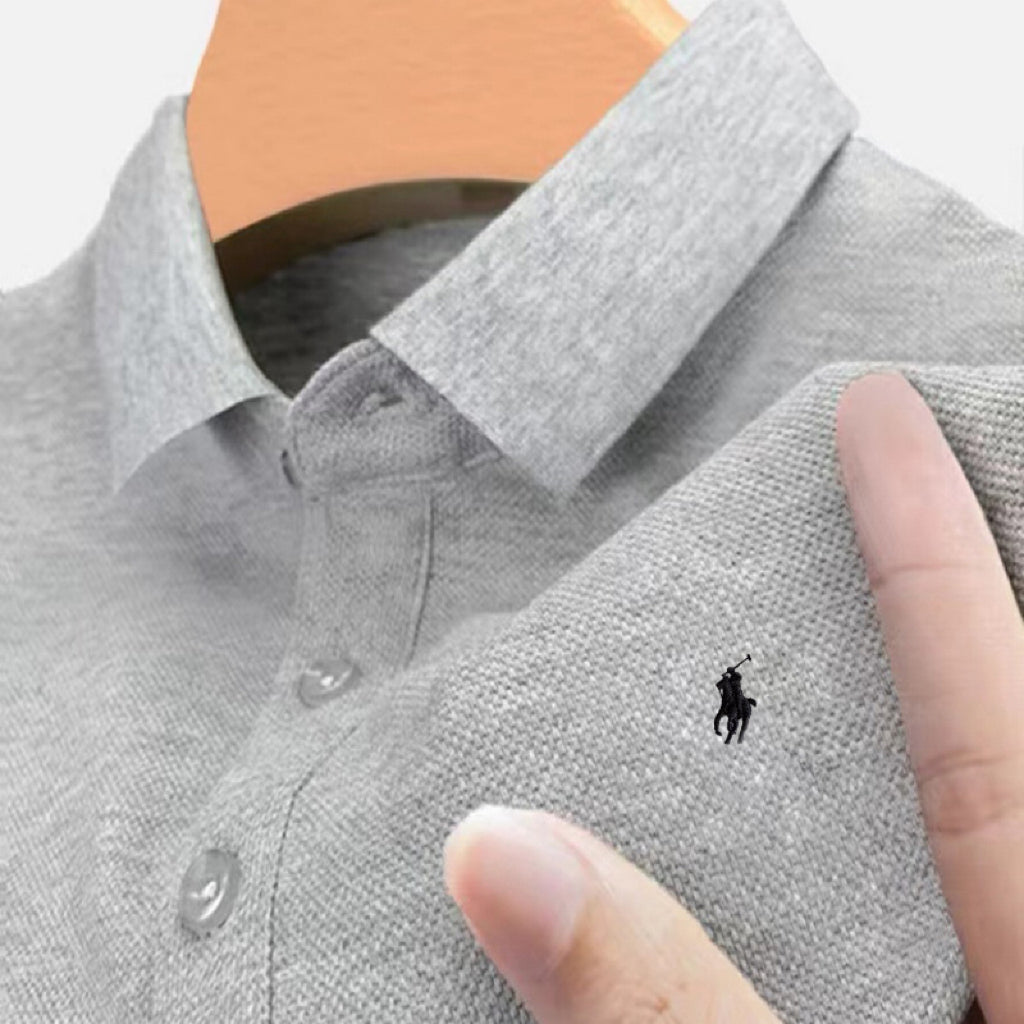 Men's Premium Soft Knit Polo Shirt
