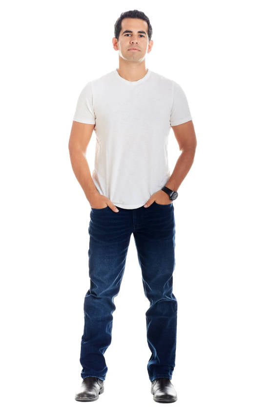 High Stretch Comfort Slim Fit Jeans for Men