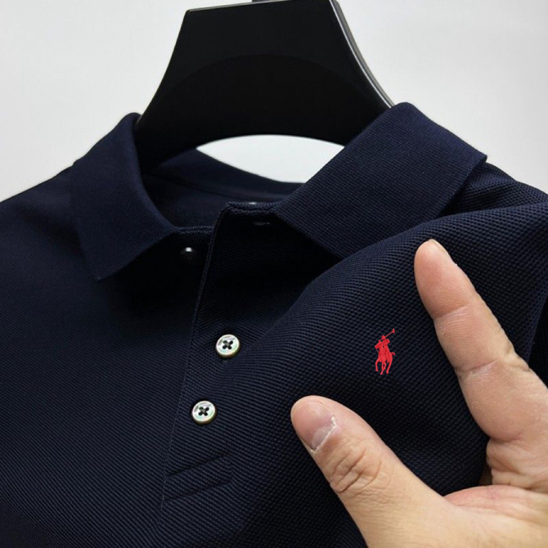 Men's Premium Soft Knit Polo Shirt