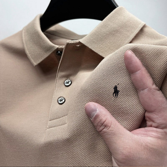 Men's Premium Soft Knit Polo Shirt