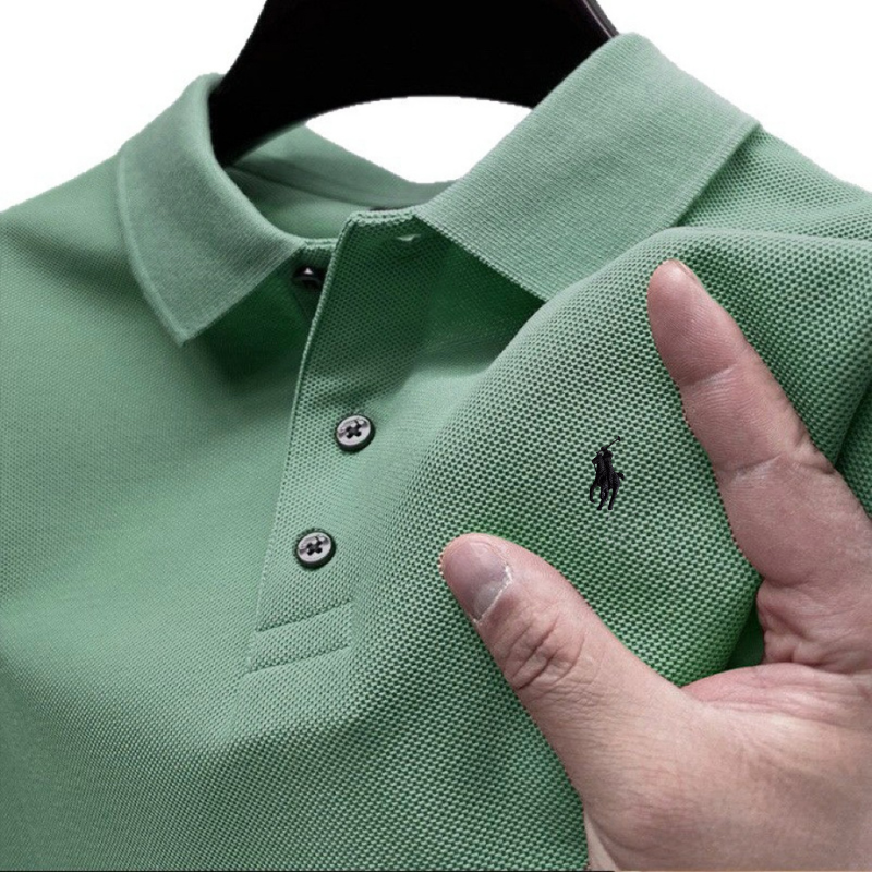 Men's Premium Soft Knit Polo Shirt