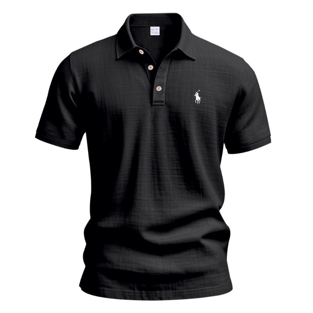 Premium Cotton Linen Polo Shirt