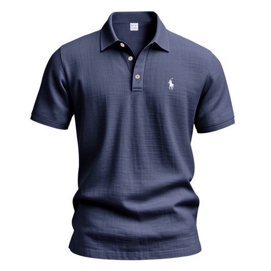 Premium Cotton Linen Polo Shirt