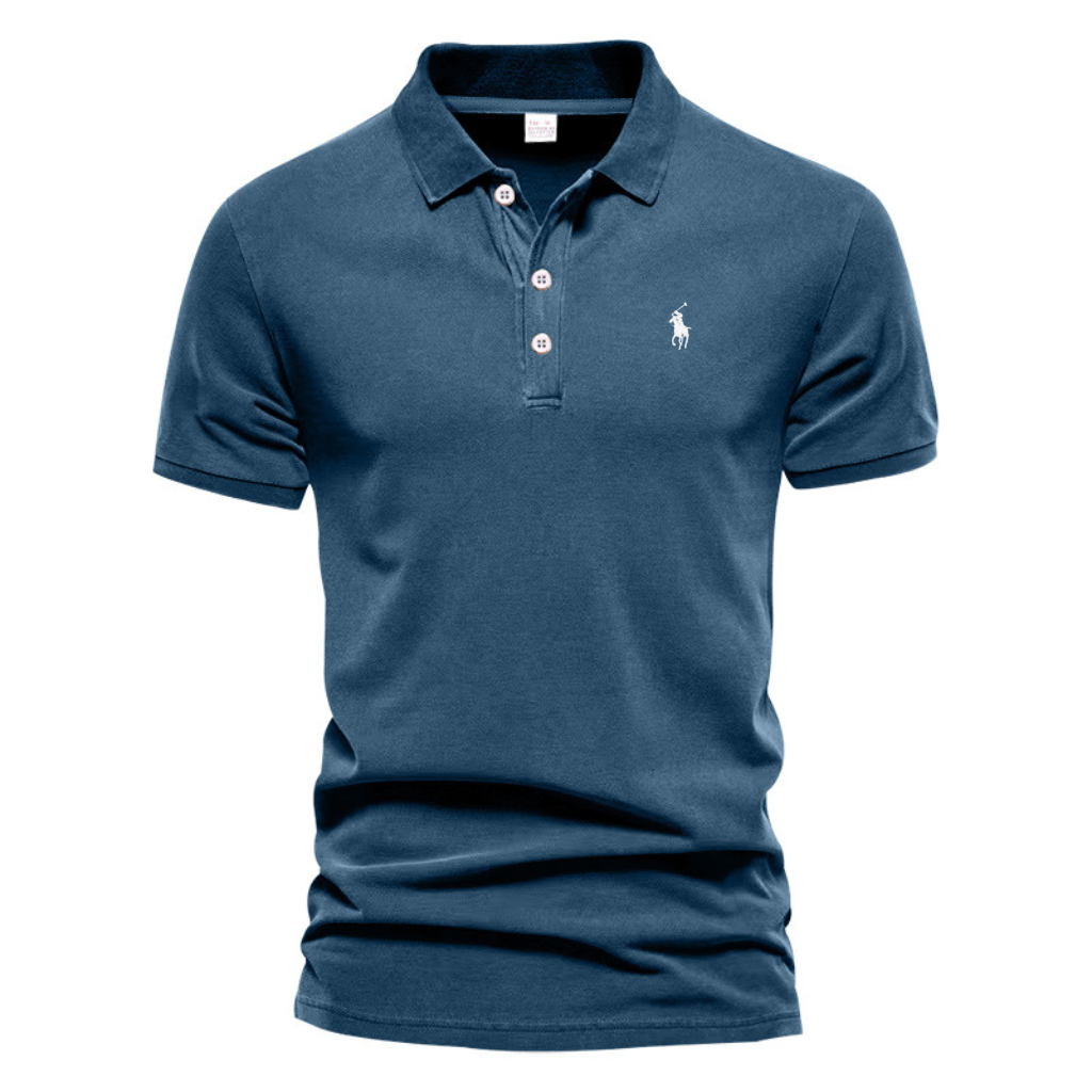 Men's Classic Embroidered Polo Shirt