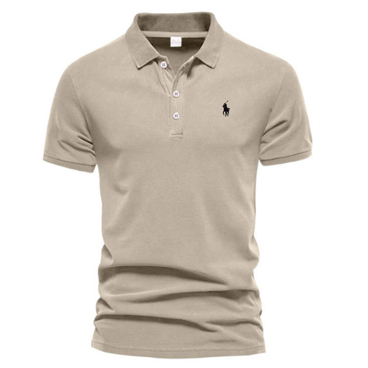Men's Classic Embroidered Polo Shirt