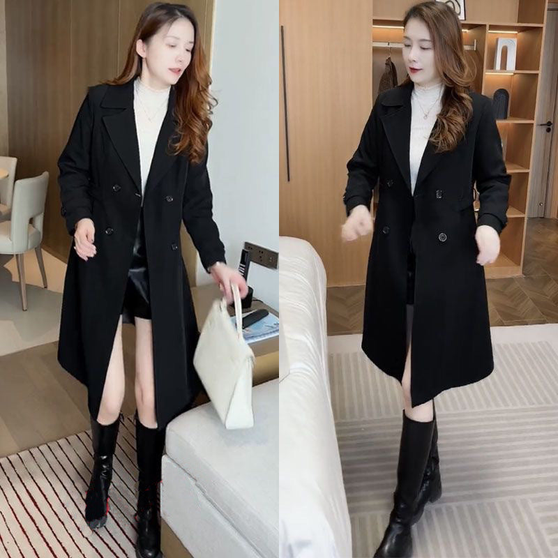 Classic Double-Breasted Trench