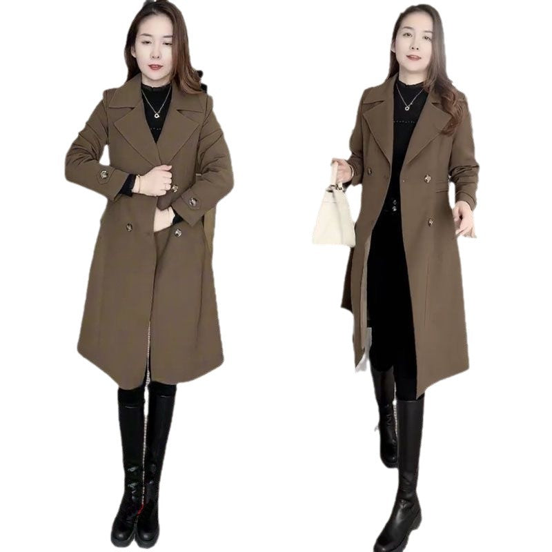Classic Double-Breasted Trench
