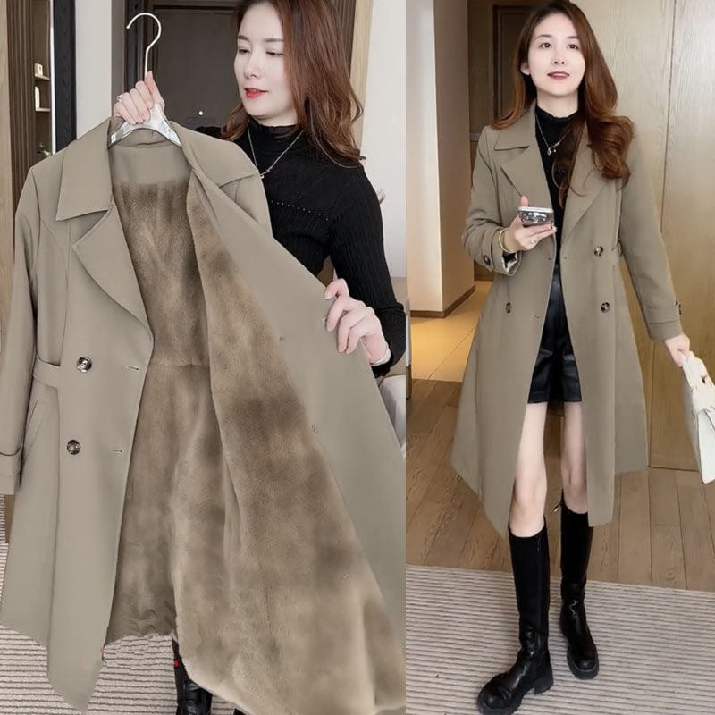 Classic Double-Breasted Trench