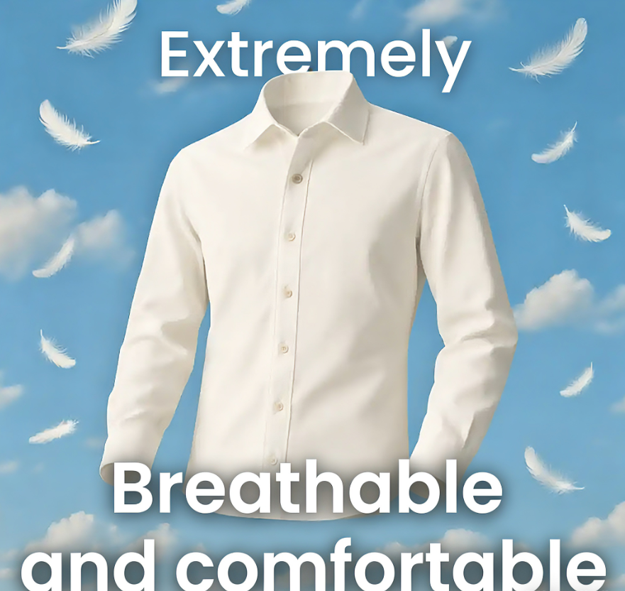 Men's Wrinkle-Free Shirt - Easy-Care Comfort