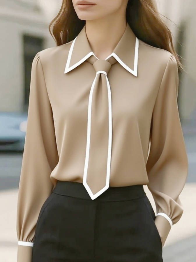 Women's Classic Color Block Shirt