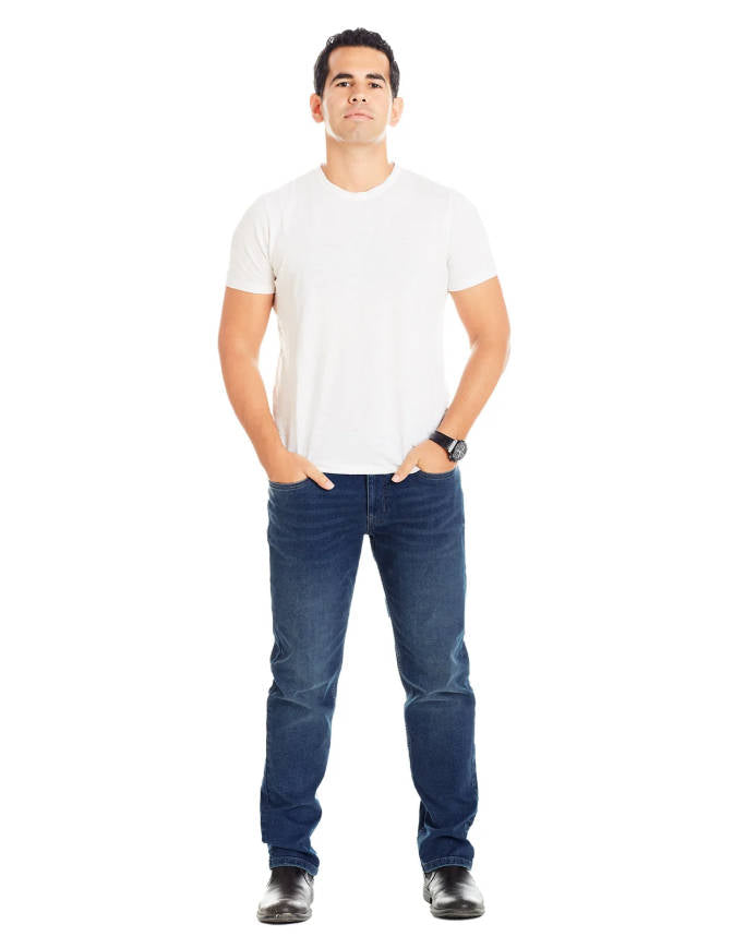 High Stretch Comfort Slim Fit Jeans for Men