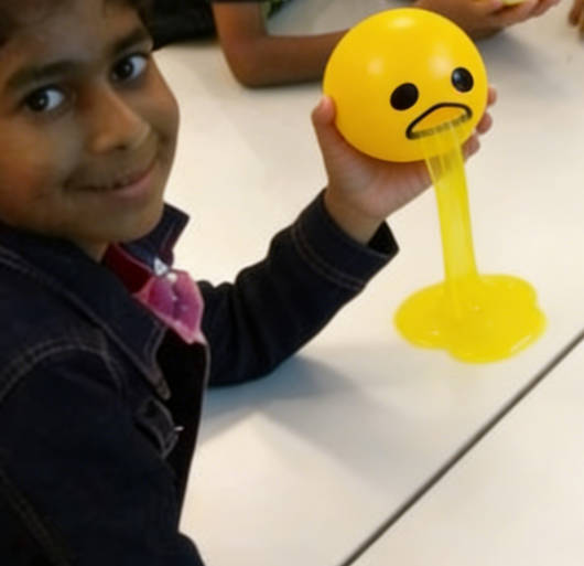 Puking Ball Stress Ball Toy