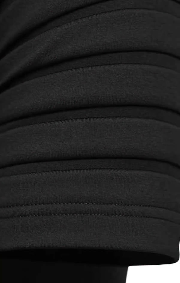 Men's zip-up polo shirt