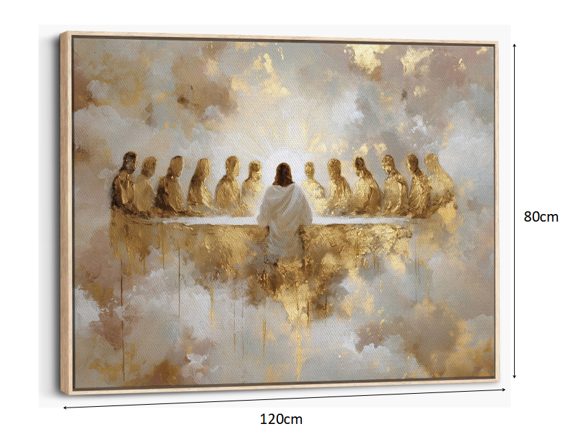 Mountain Cross Faith Canvas Wall Art