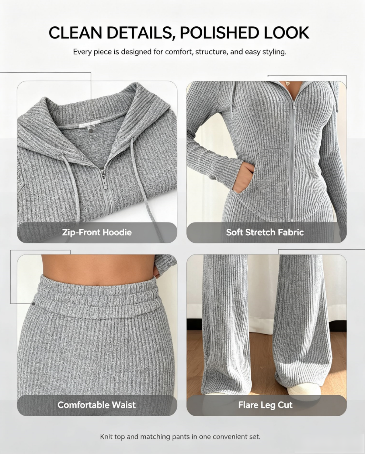 Women’s Luxe Velvet 2-Piece Hoodie Set