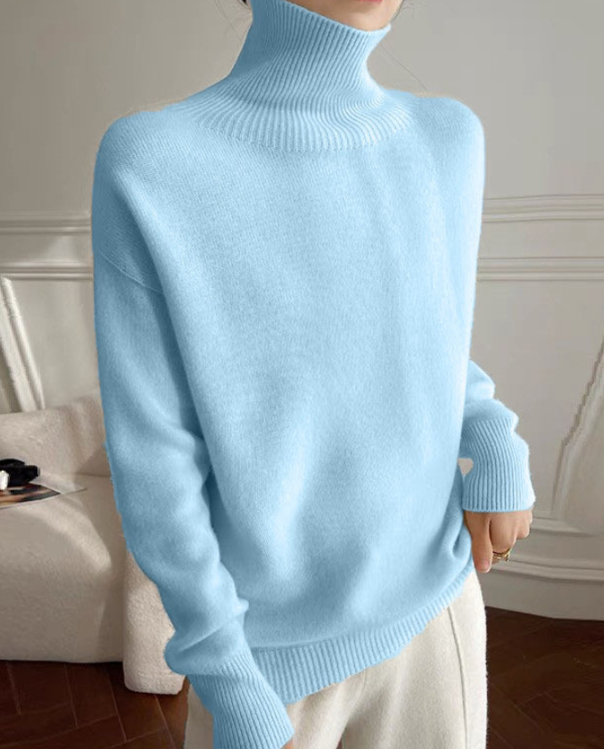 Women's Warm Cashmere Sweater - Soft & Cozy