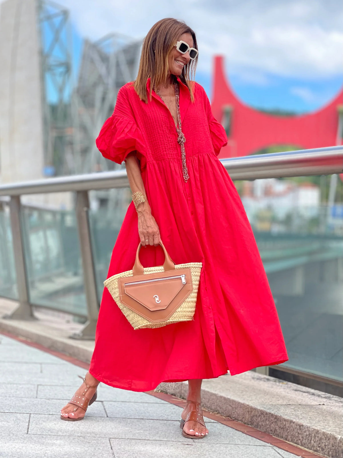 Phoebe Classic Dress -Timeless Minimalist Elegance