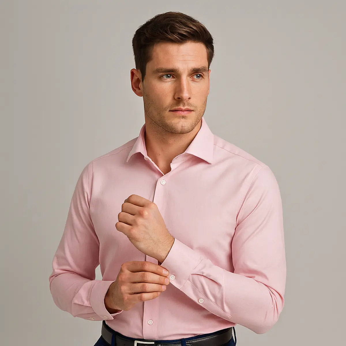 Men's Wrinkle-Free Shirt - Easy-Care Comfort