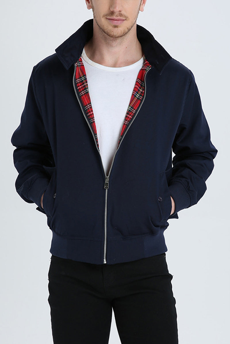 Vintage Classic Men’s Bomber Jacket