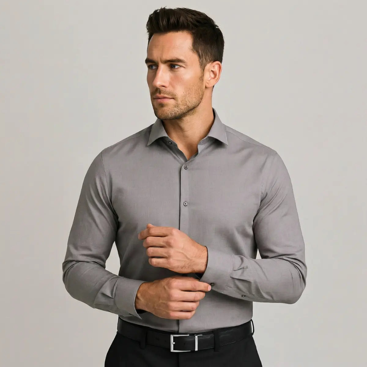 Men's Wrinkle-Free Shirt - Easy-Care Comfort
