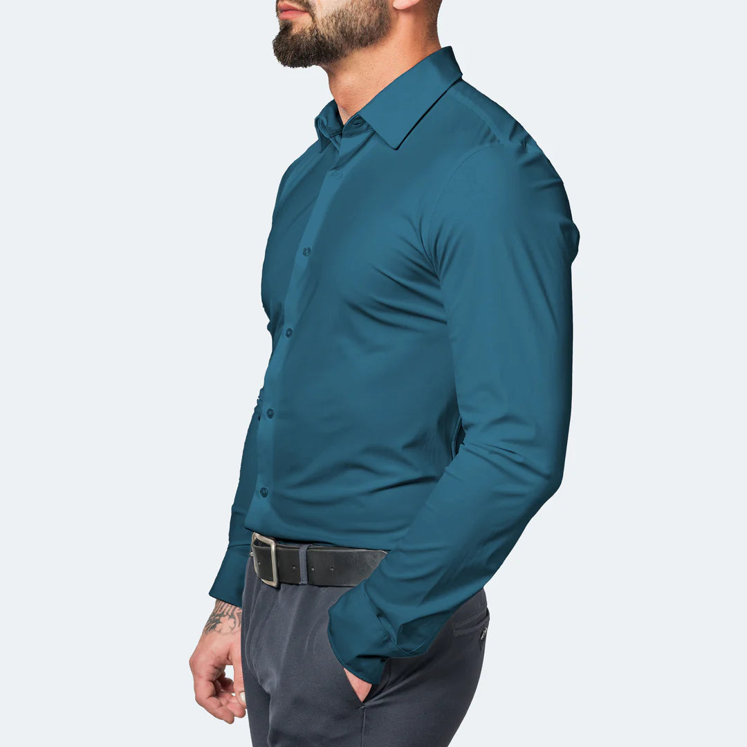 High Stretch Wrinkle-Resistant Men's Shirt