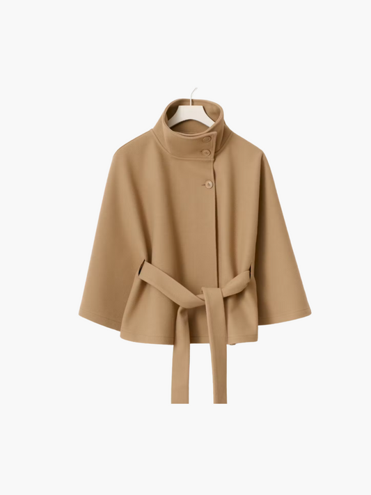Belted Eclipse Jacket - Sleek, Cinched Perfection