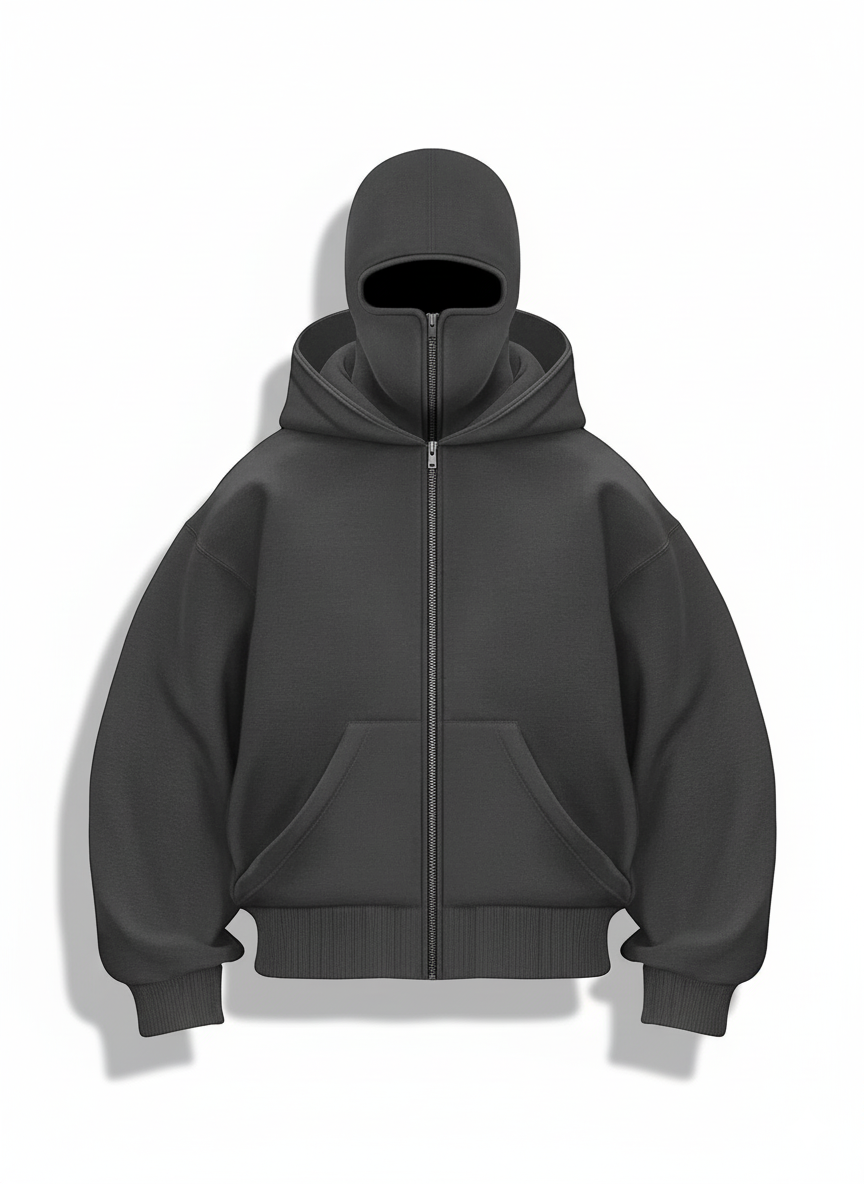 STREET-STYLE HOODED SWEATSHIRTS WITH HOODS