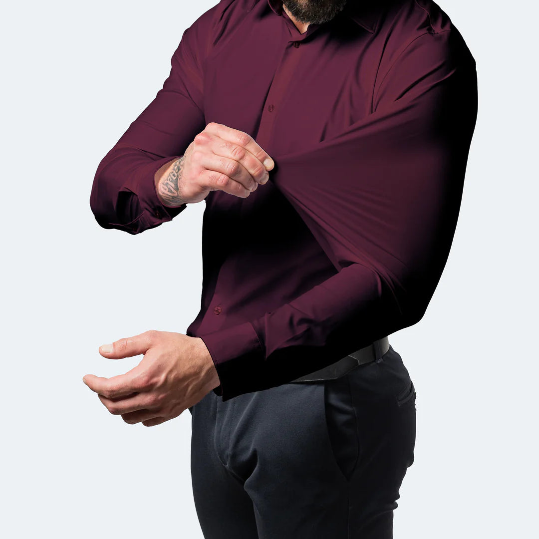 High Stretch Wrinkle-Resistant Men's Shirt