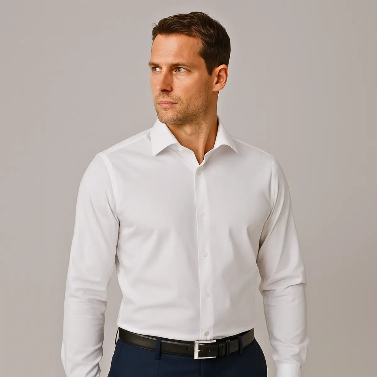 Men's Wrinkle-Free Shirt - Easy-Care Comfort