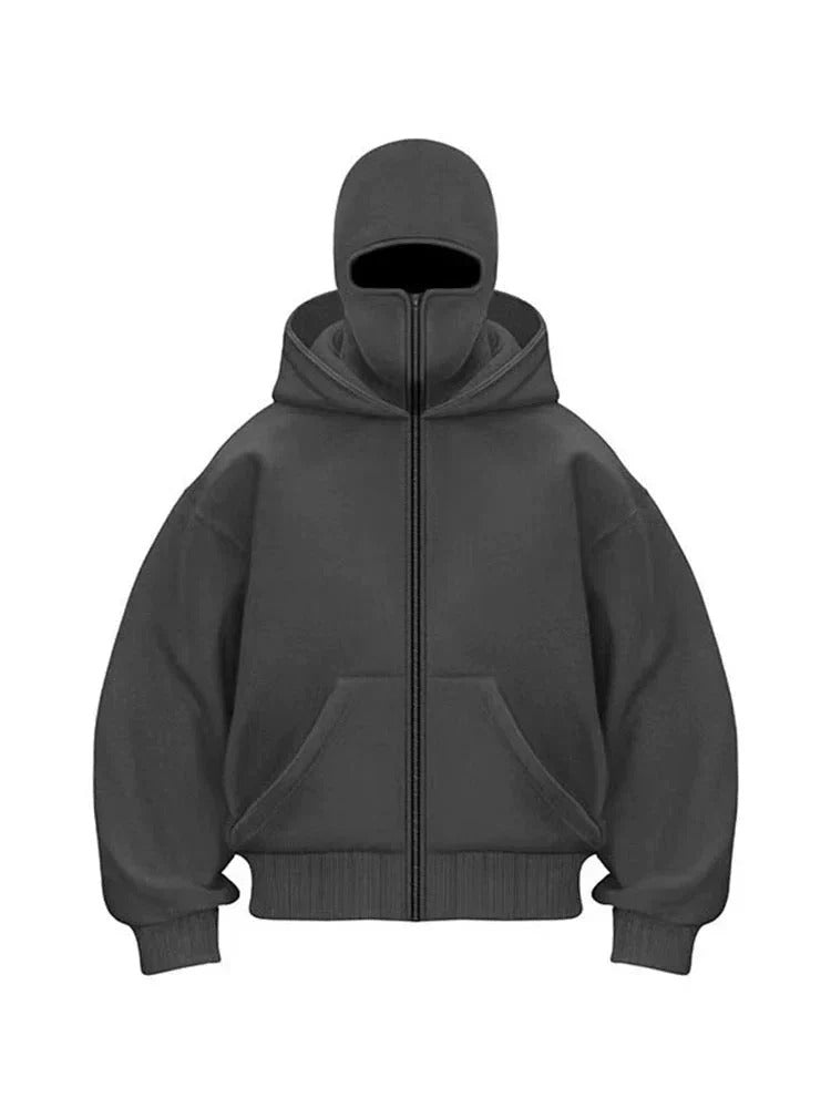 STREET-STYLE HOODED SWEATSHIRTS WITH HOODS