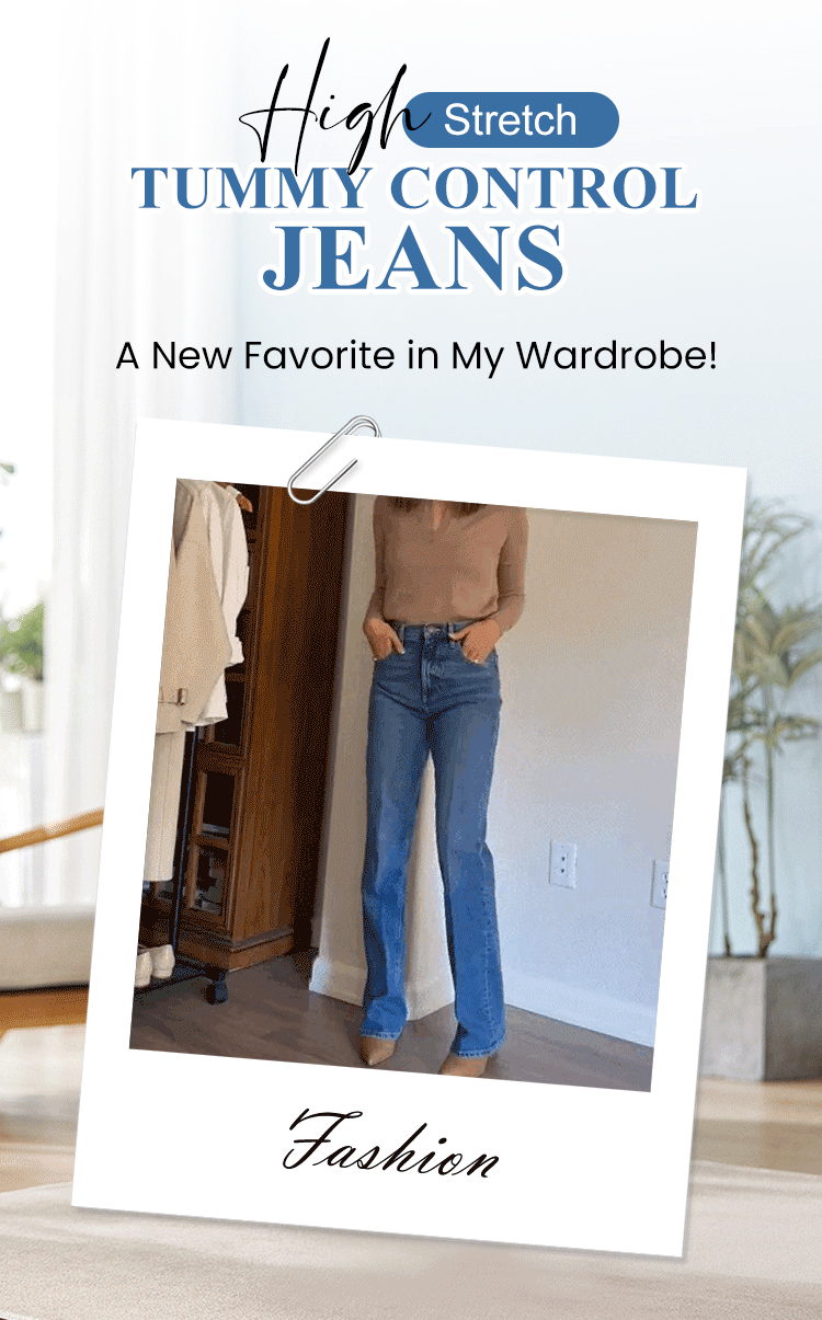 Comfort Stretch Tummy Control Jeans