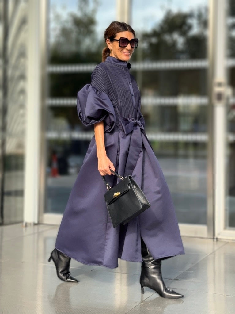 Phoebe Classic Dress -Timeless Minimalist Elegance