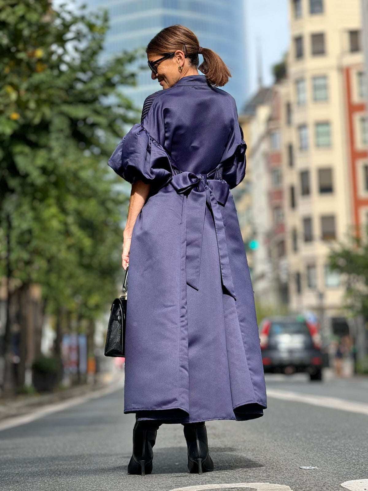 Phoebe Classic Dress -Timeless Minimalist Elegance