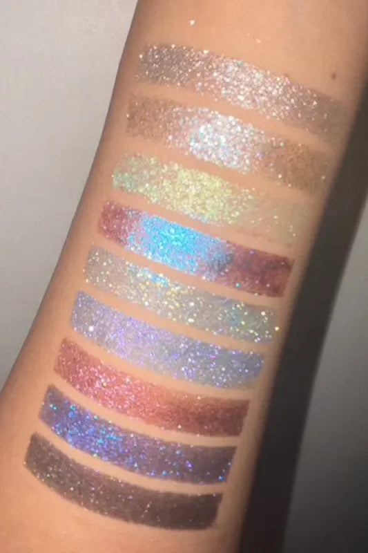 Pocket 9 Color Sparkling Eyeshadow Box