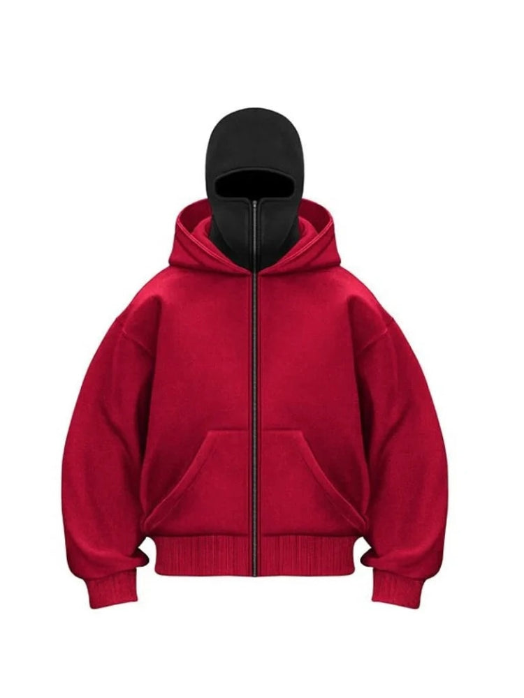 STREET-STYLE HOODED SWEATSHIRTS WITH HOODS