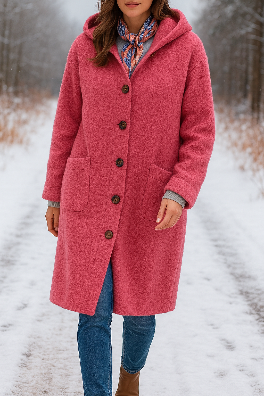 Cozy Hooded Coat