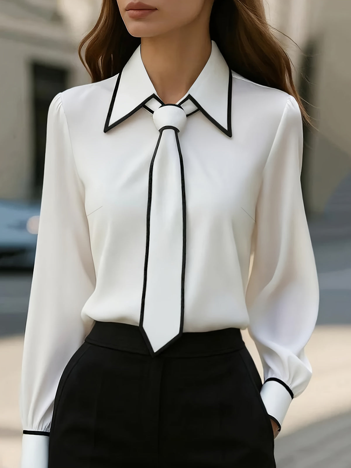 Women's Classic Color Block Shirt