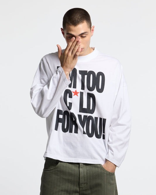 Cozy White Tee - Cute & Made For You