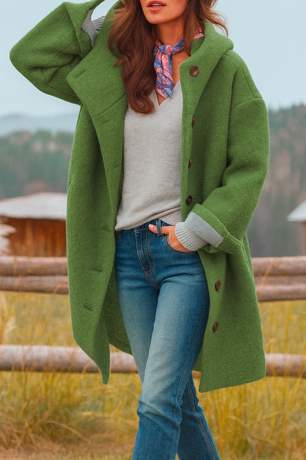 Cozy Hooded Coat