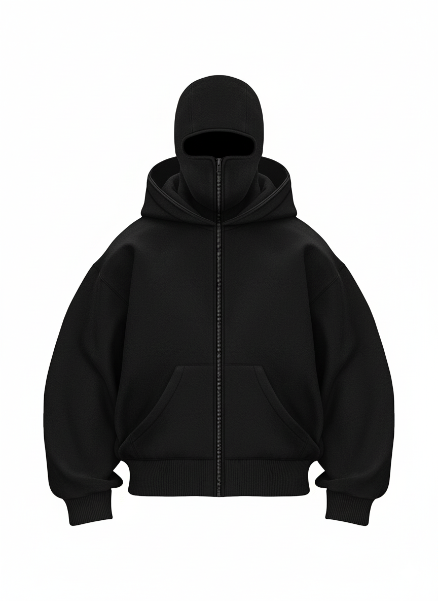 STREET-STYLE HOODED SWEATSHIRTS WITH HOODS
